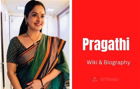 pragathi date of birth|Pragathi Biography, Age, Height, Wife, Net Worth and Family